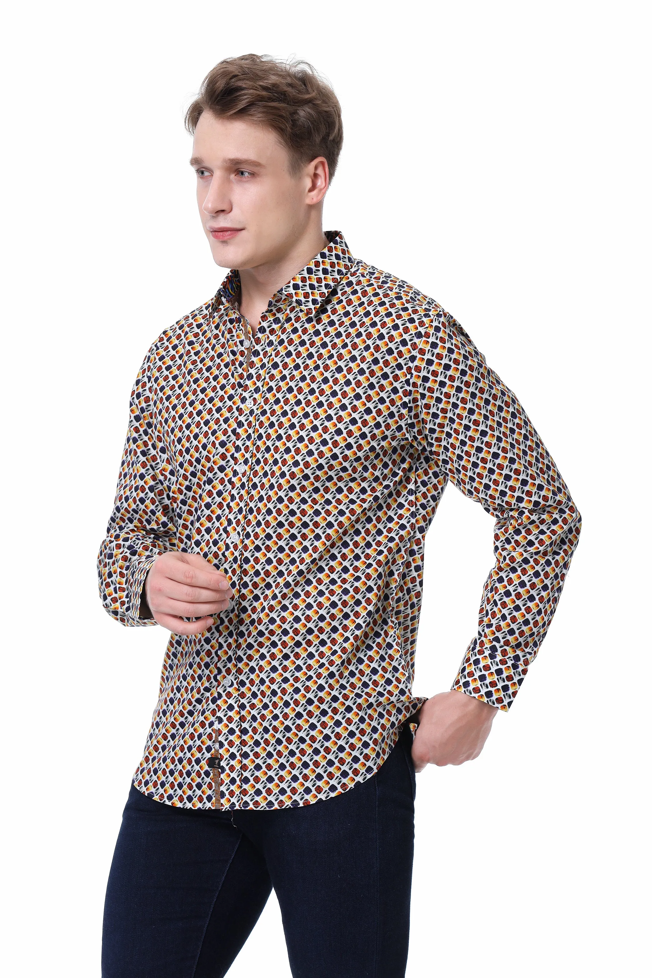 1 Like No other Bodka Long Sleeve Casual Shirt