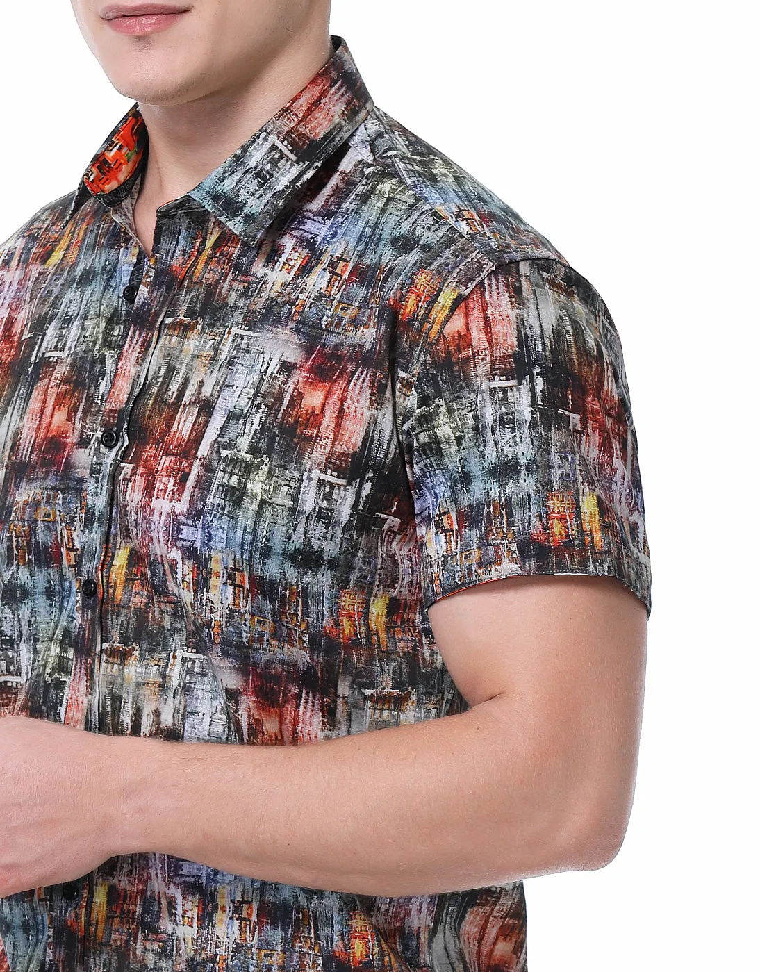 1 Like No other Vidre Short Sleeve Casual Shirt