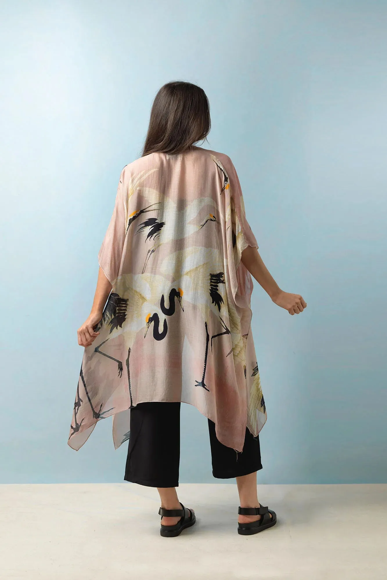 100 Stars Stork Pink Throwover