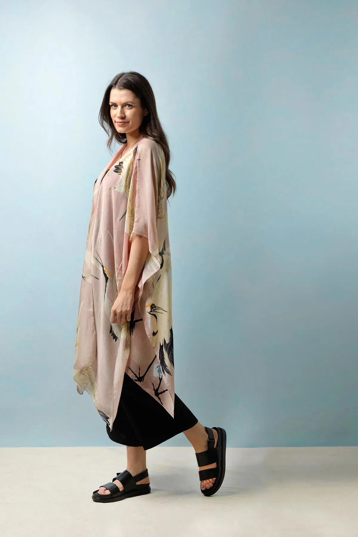 100 Stars Stork Pink Throwover