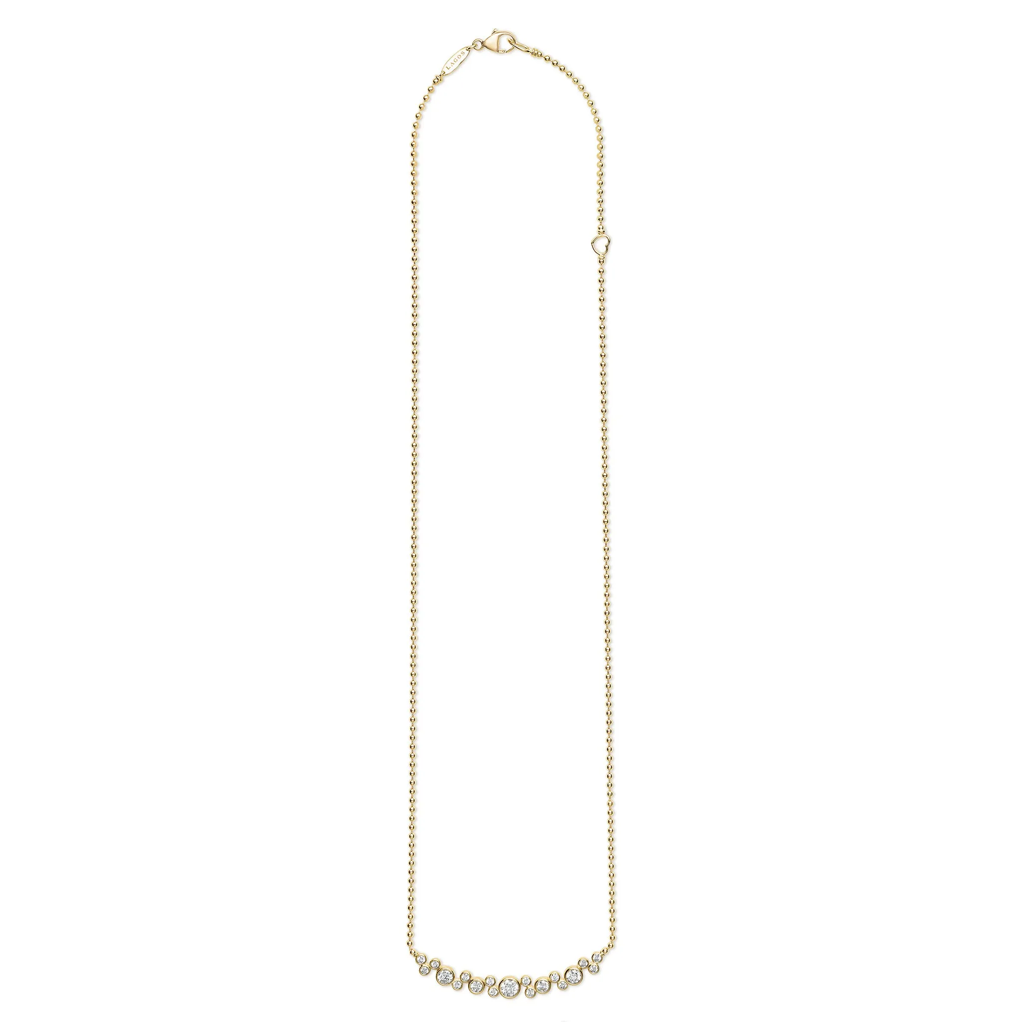 18K Fizz Diamond Necklace