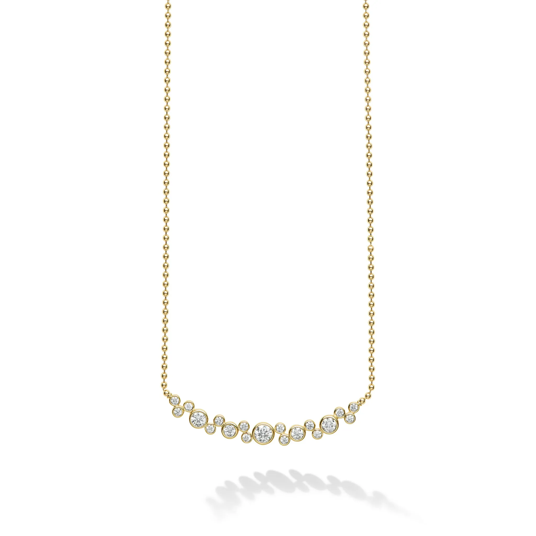 18K Fizz Diamond Necklace