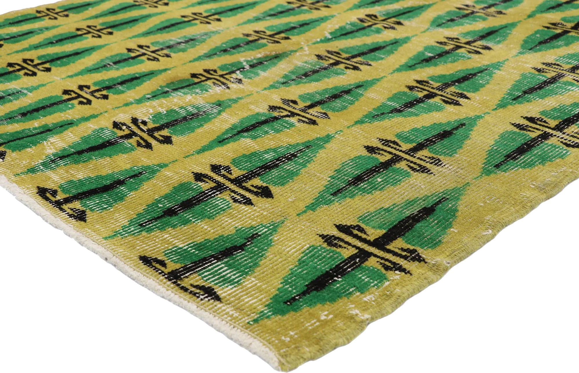 4 x 7 Zeki Muren Vintage Sivas Rug 52599