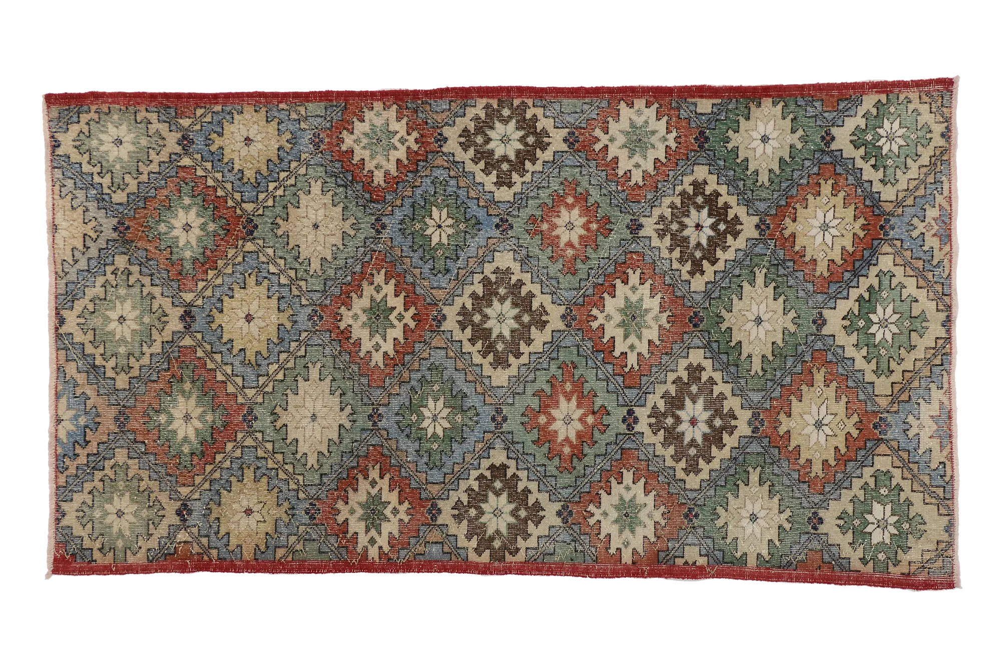 4 x 8 Vintage Sivas Rug 51996