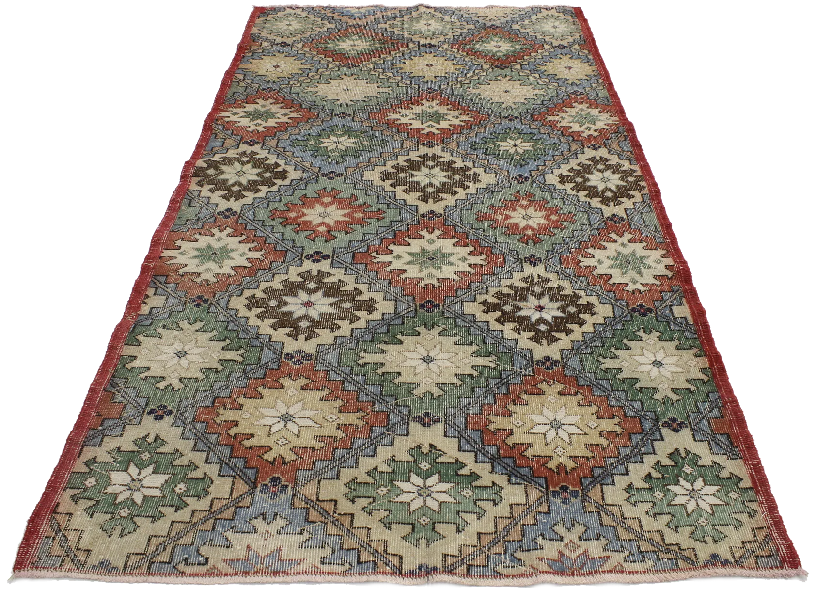 4 x 8 Vintage Sivas Rug 51996
