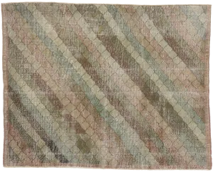 4'4 X 5'6 Zeki Muren Vintage Sivas Rug