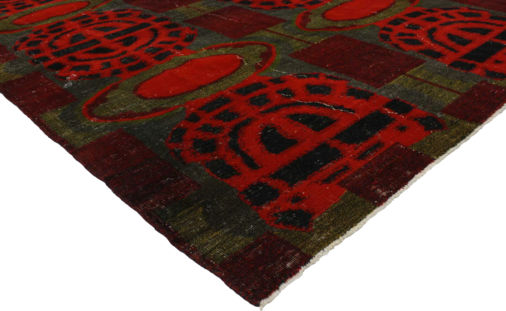 7'3" x 9'10" Zeki Muren Vintage Sivas Rug