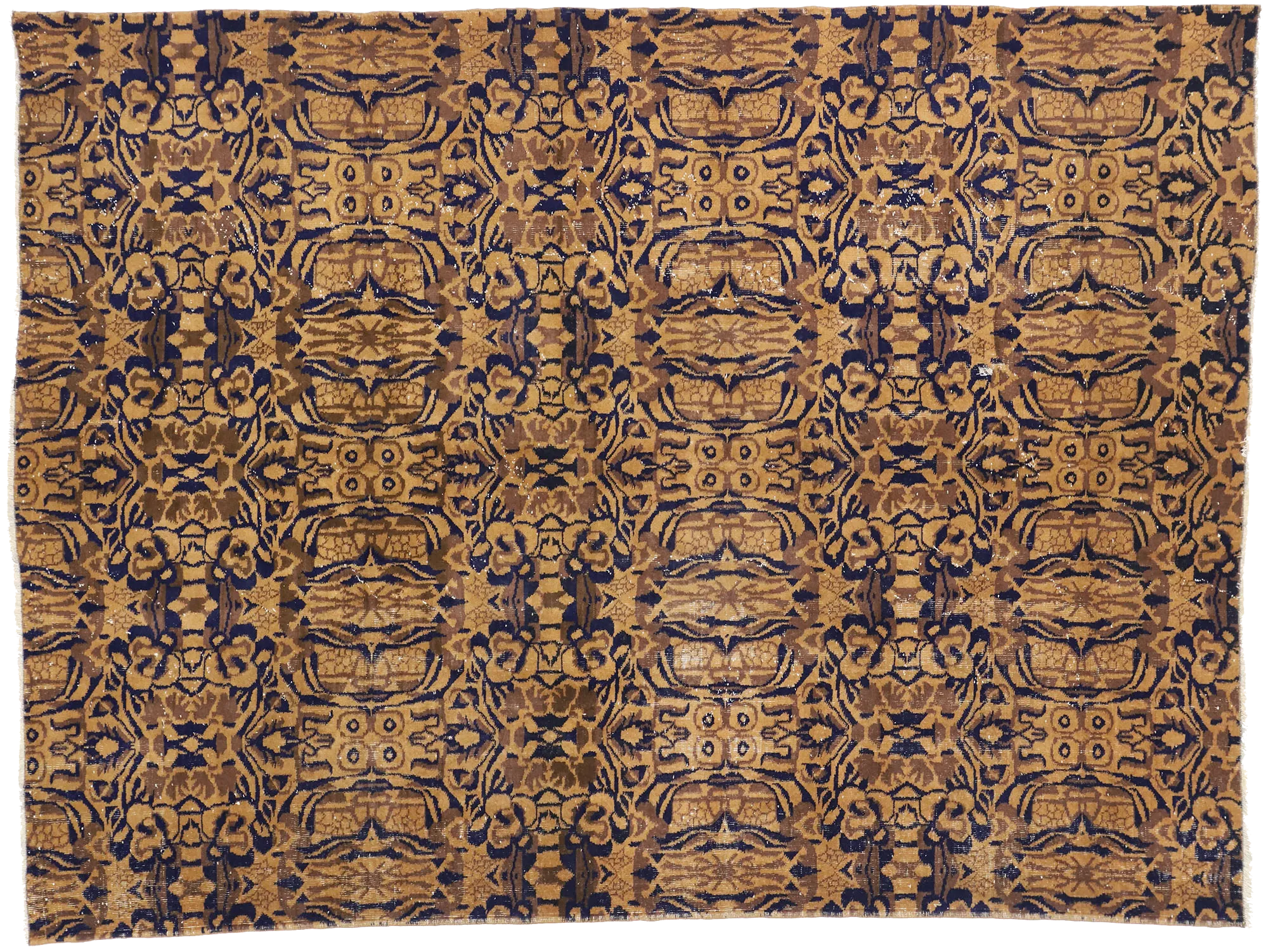 7'4" x 9'8" Zeki Muren Vintage Sivas Rug