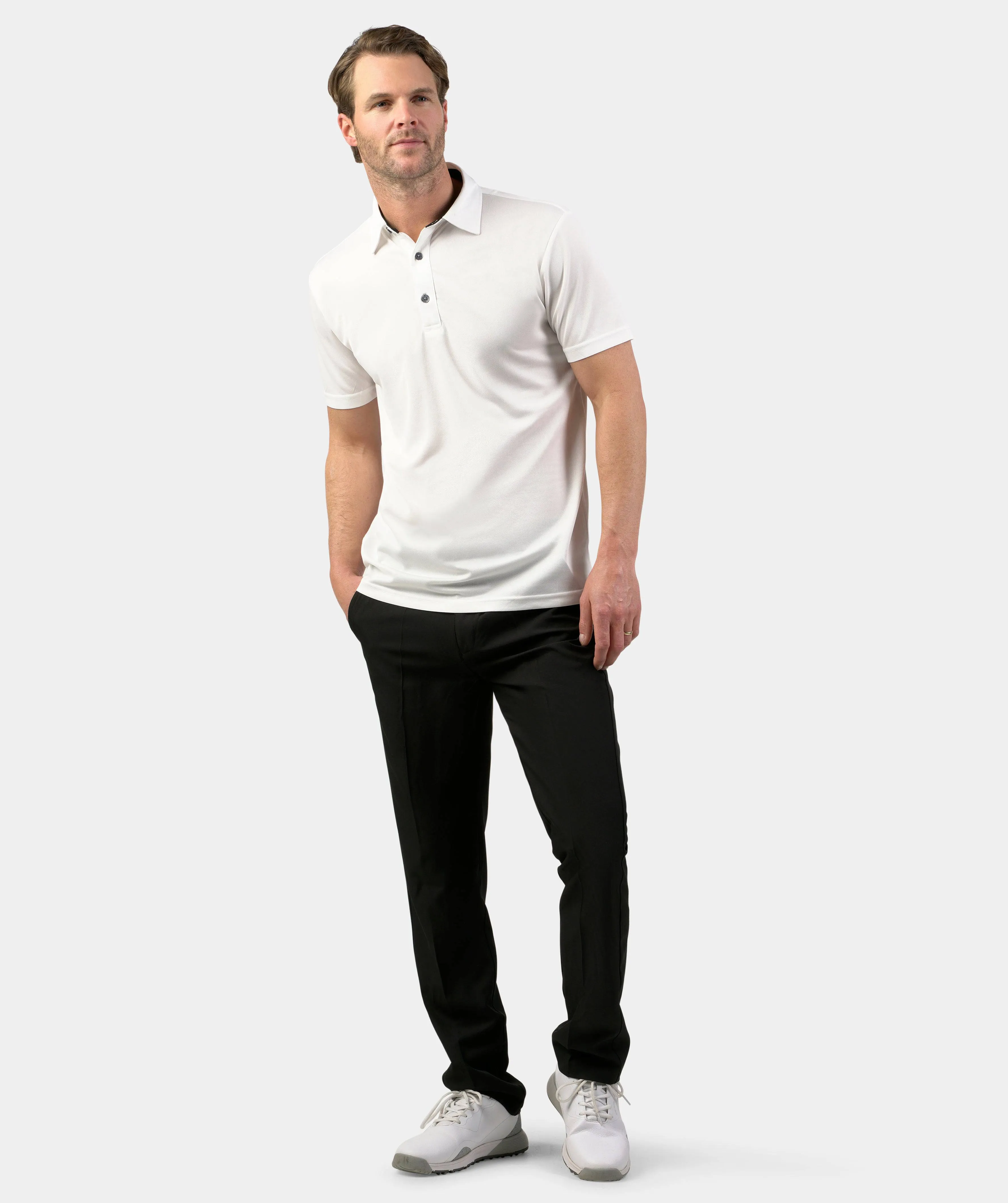ACADEMY POLO - WHITE