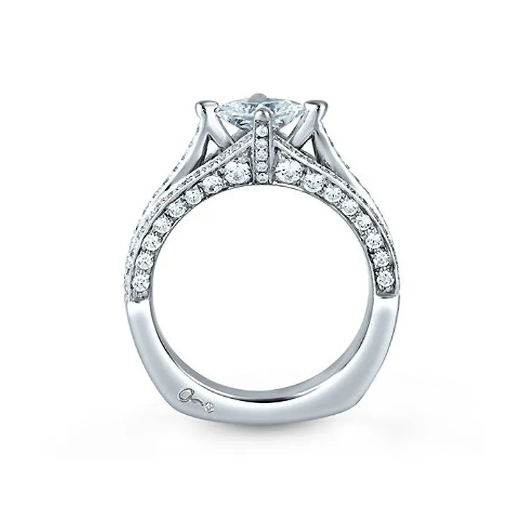 A.JAFFE New York City Skyline Inspired Engagement Ring MES404/602