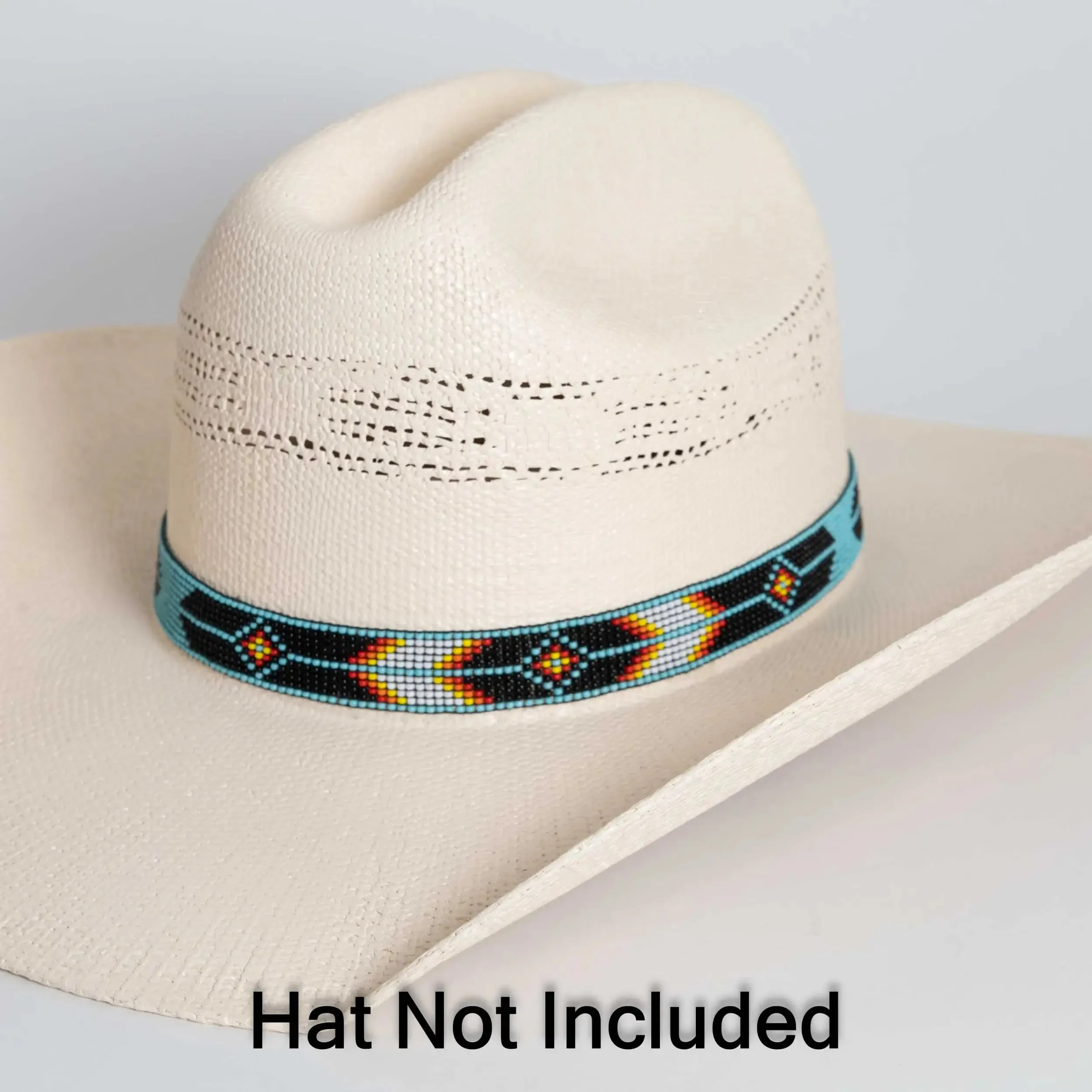 American Hat Makers Arapaho - Beaded Hat Band