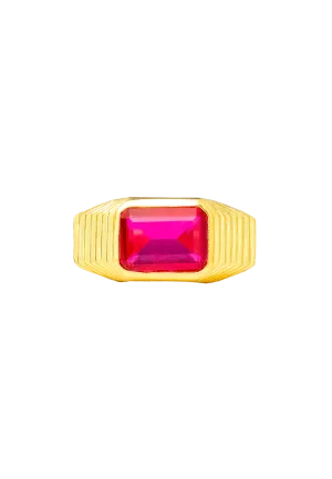Anillo Chevalier Fucsia