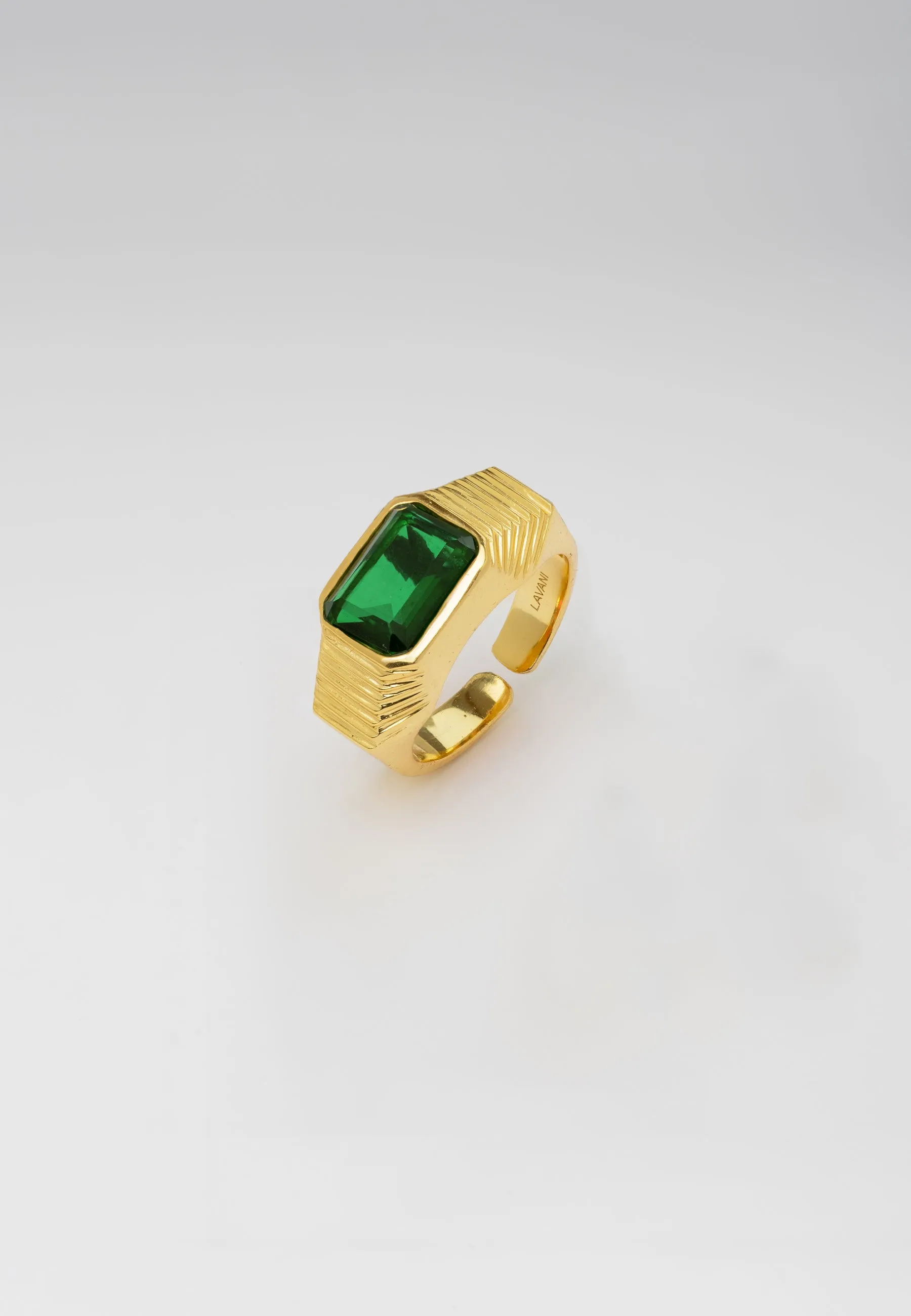 Anillo Chevalier Verde Esmeralda