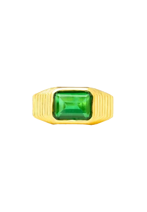 Anillo Chevalier Verde Esmeralda