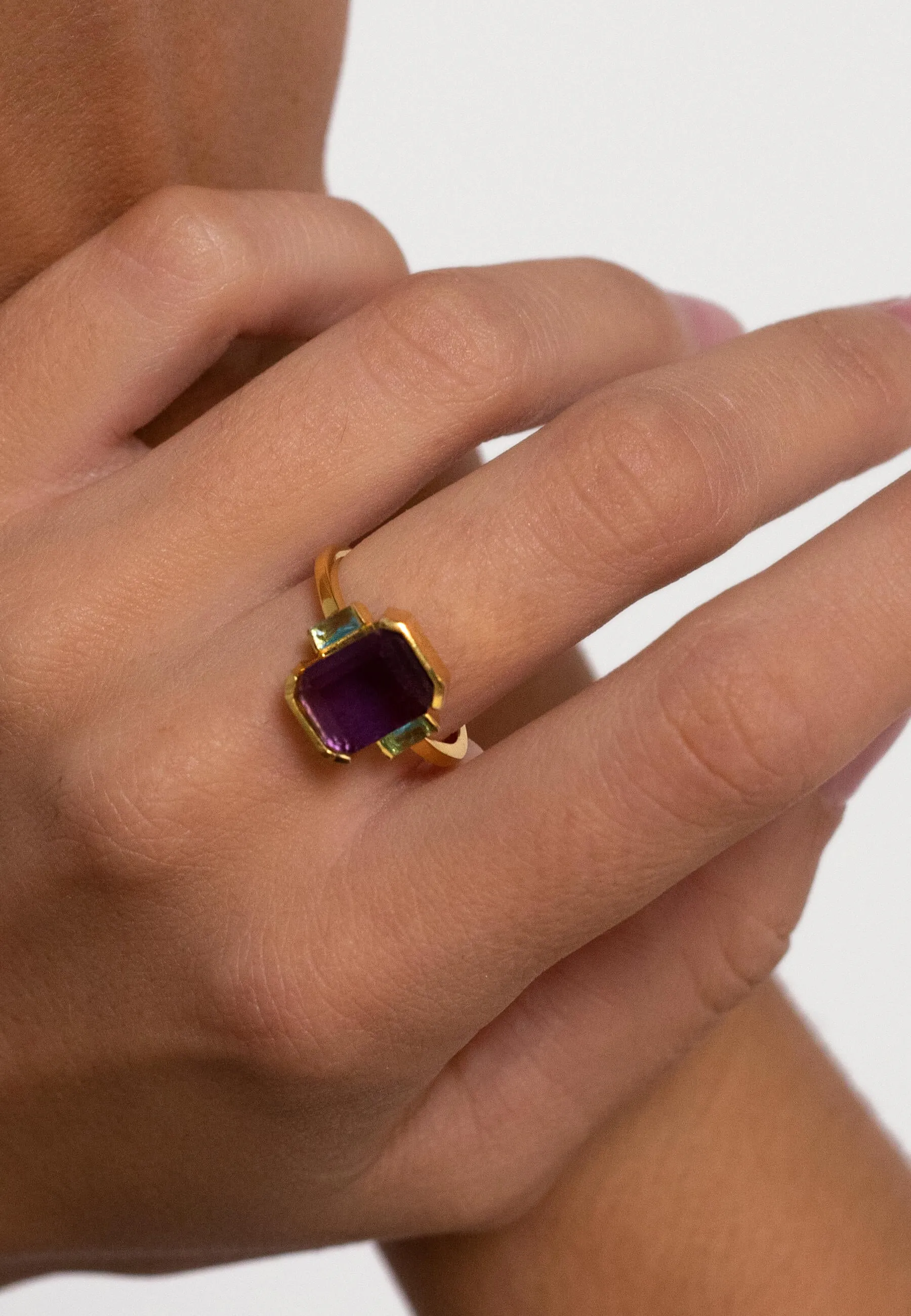 Anillo Mystere Morado