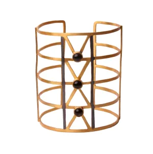 Art Deco Geometric Cuff Bracelet