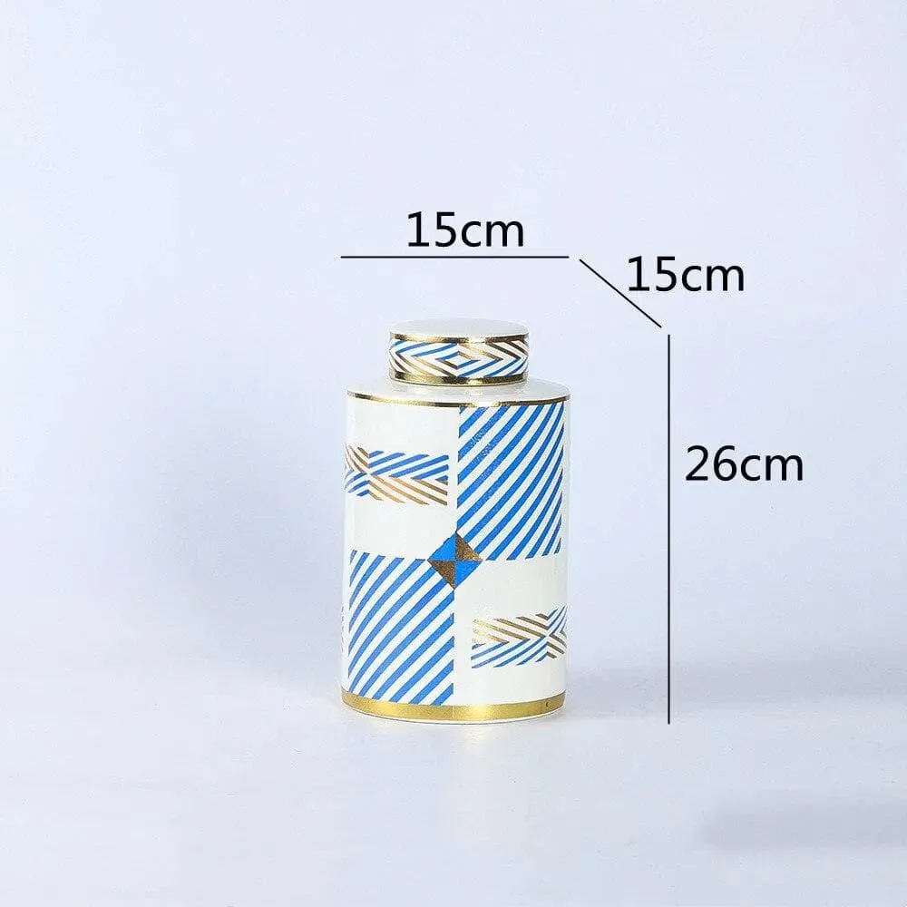 Art Deco Glam Storage Jar