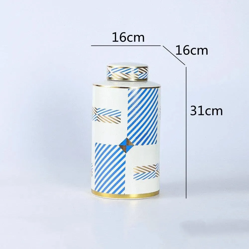 Art Deco Glam Storage Jar
