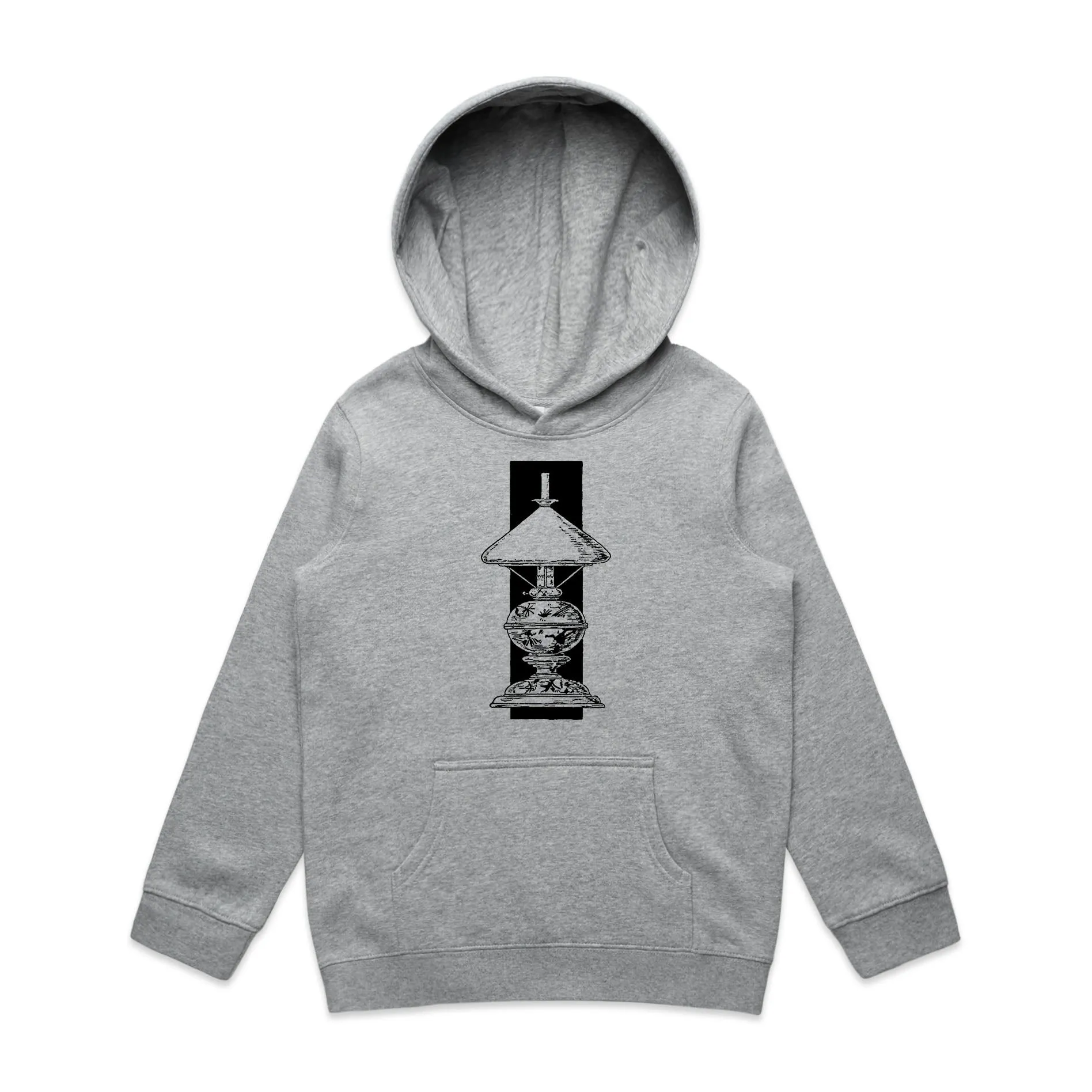 Art Deco Lamp – Kid's Hooded Sweatshirt