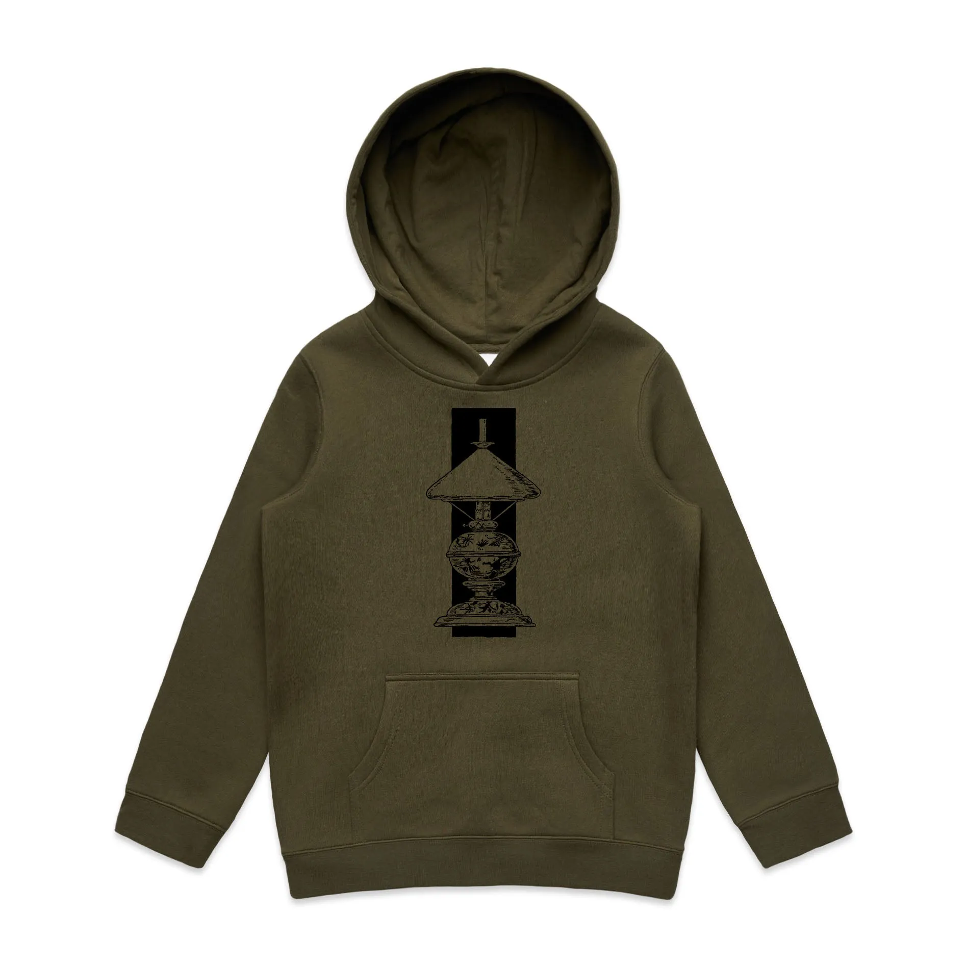Art Deco Lamp – Kid's Hooded Sweatshirt