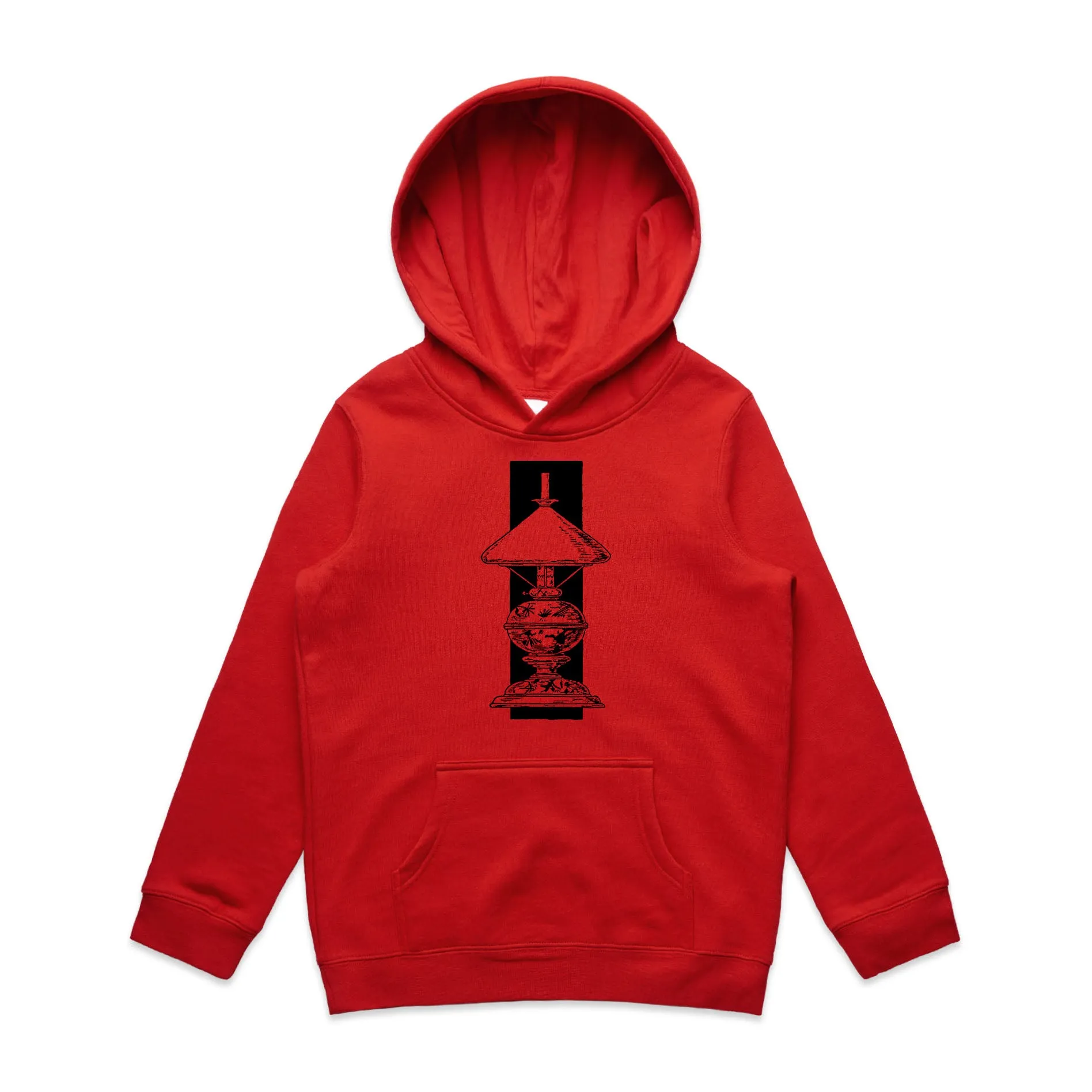 Art Deco Lamp – Kid's Hooded Sweatshirt