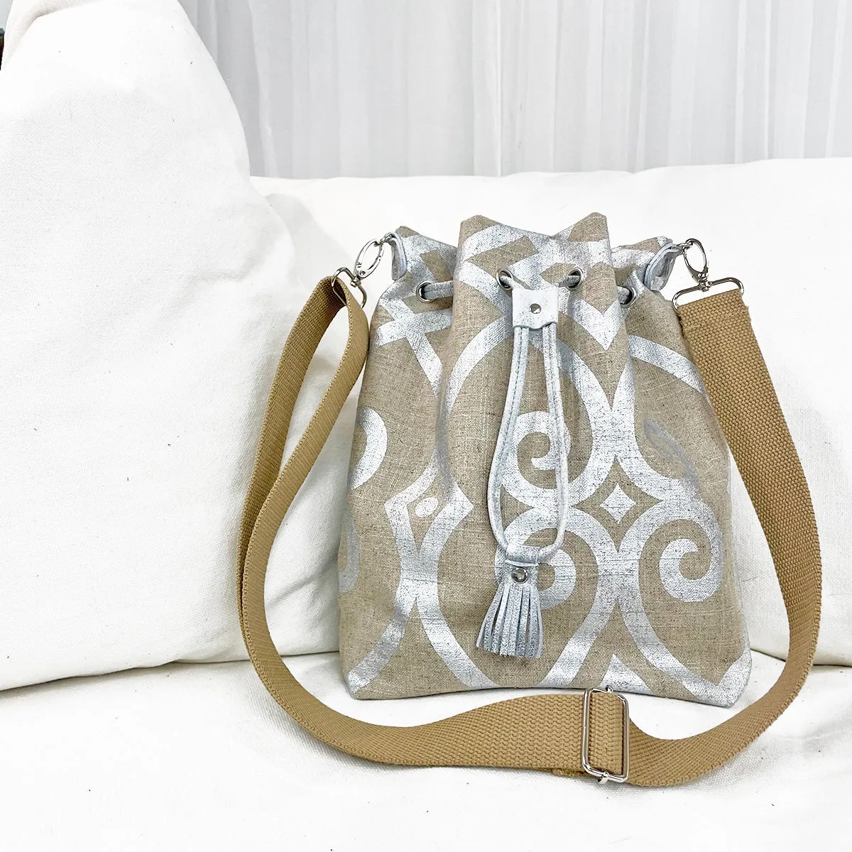 Audrey Art Deco Linen