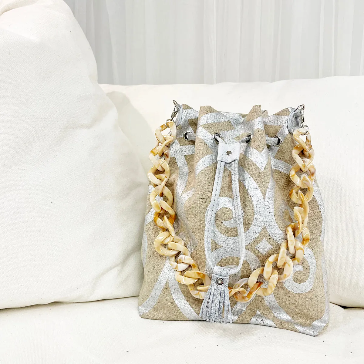 Audrey Art Deco Linen