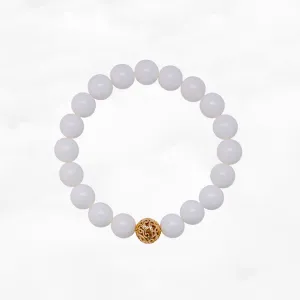 Auspicious Beaded Tridacna Bracelet