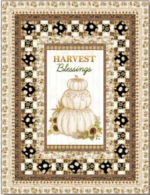 Autumn Elegance Metallic Quilt Kit
