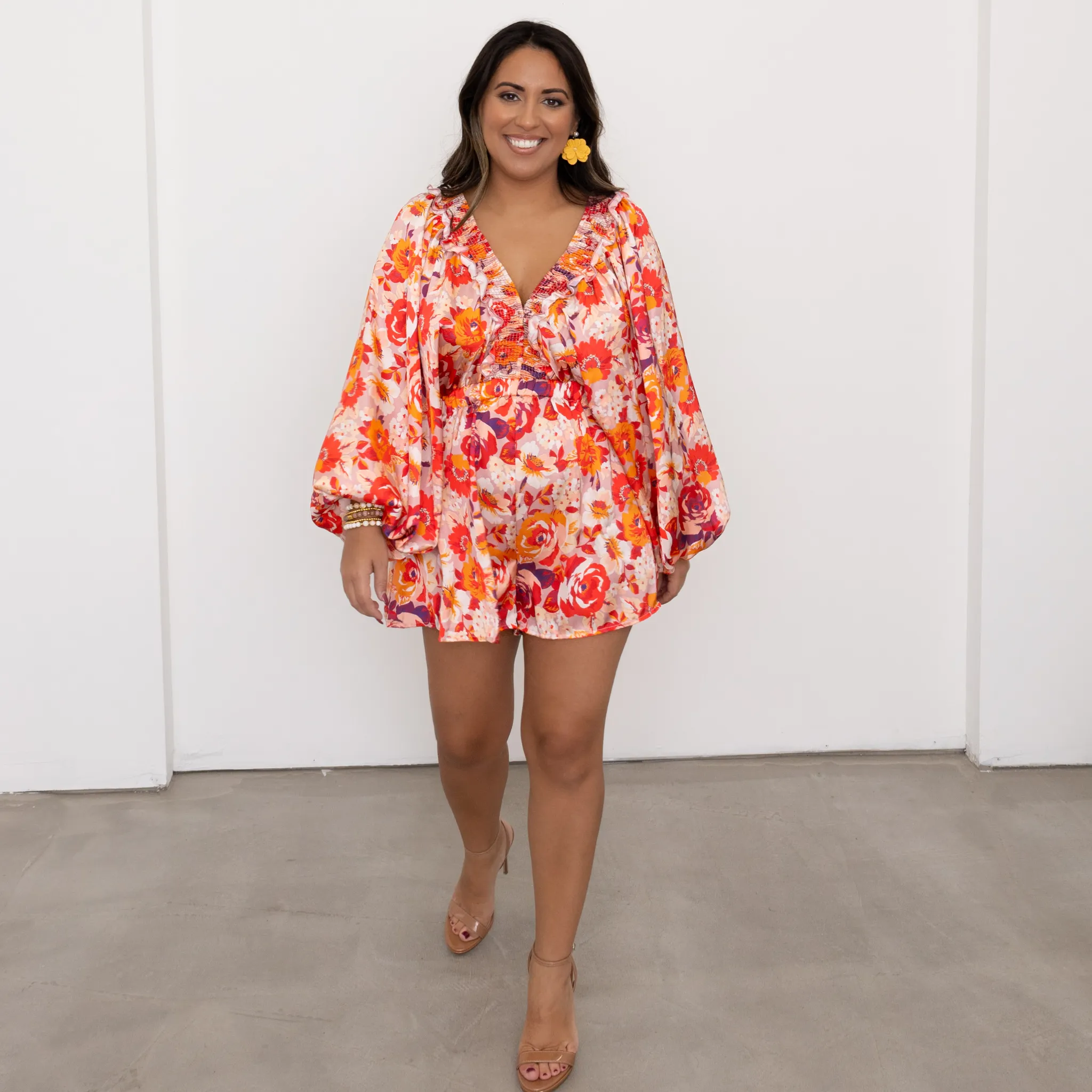 Autumn Elegance Romper