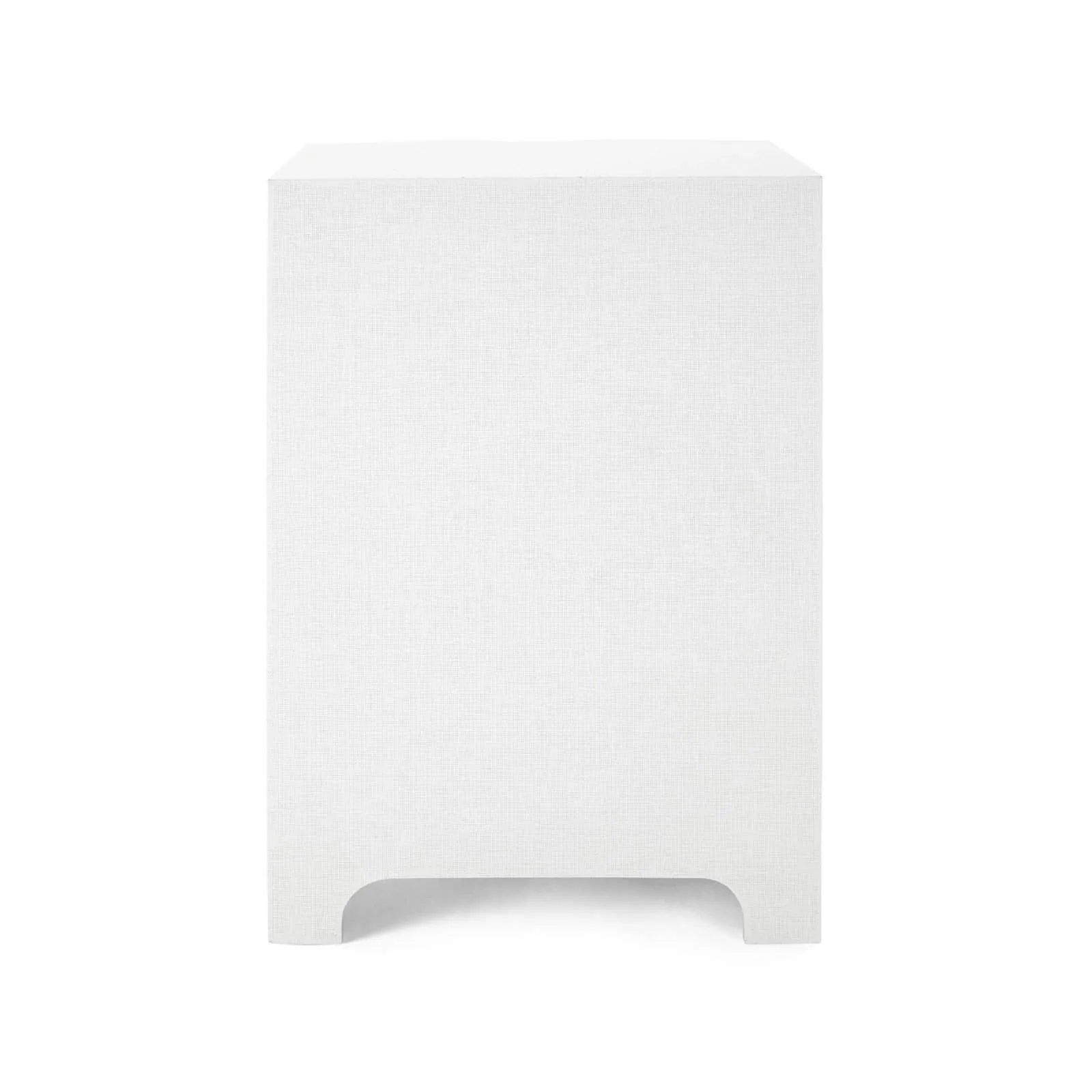 Bardot 3-Drawer Side Table / Chiffon White