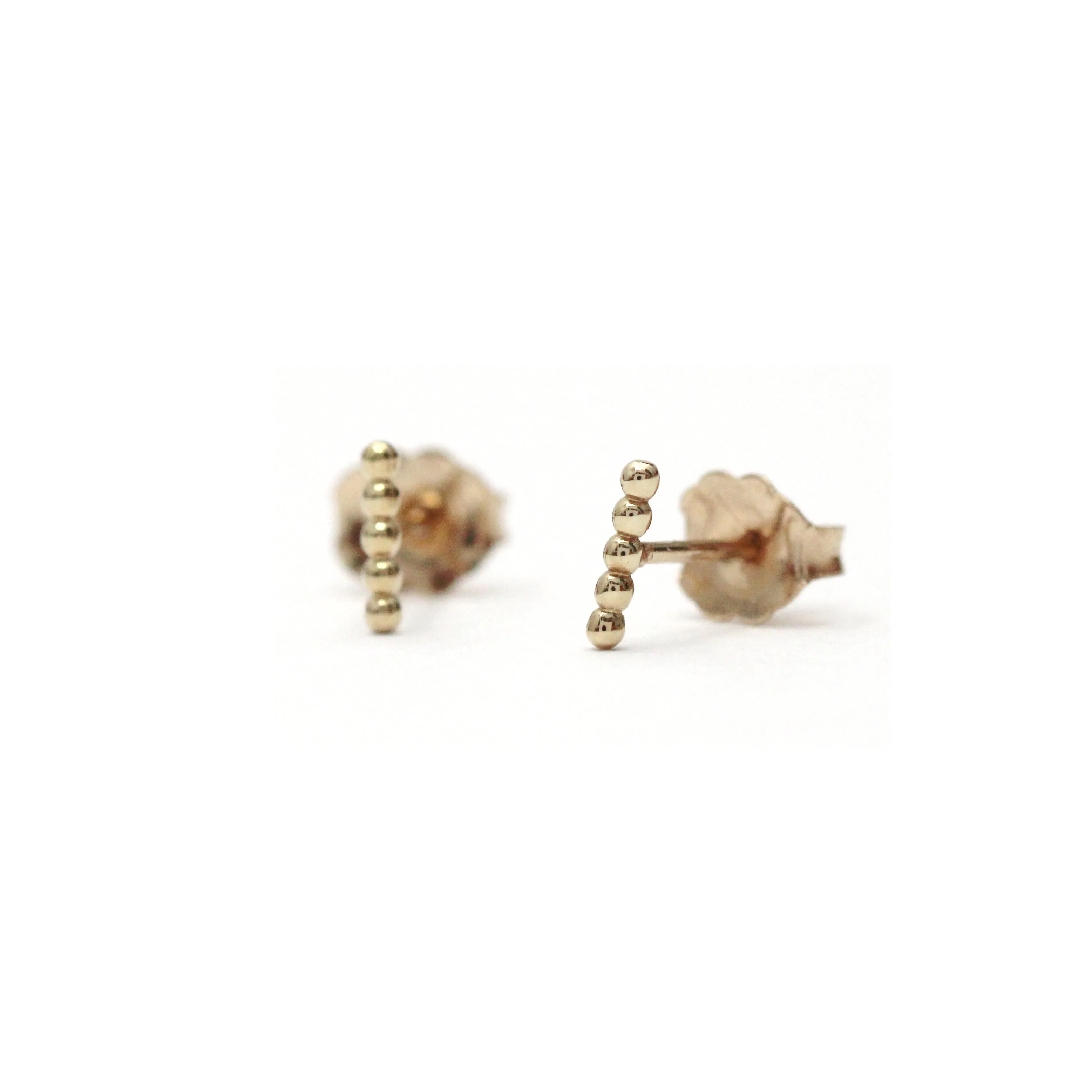 Beaded Bar Earrings