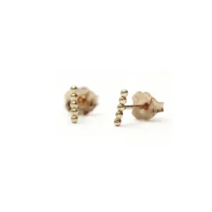 Beaded Bar Earrings