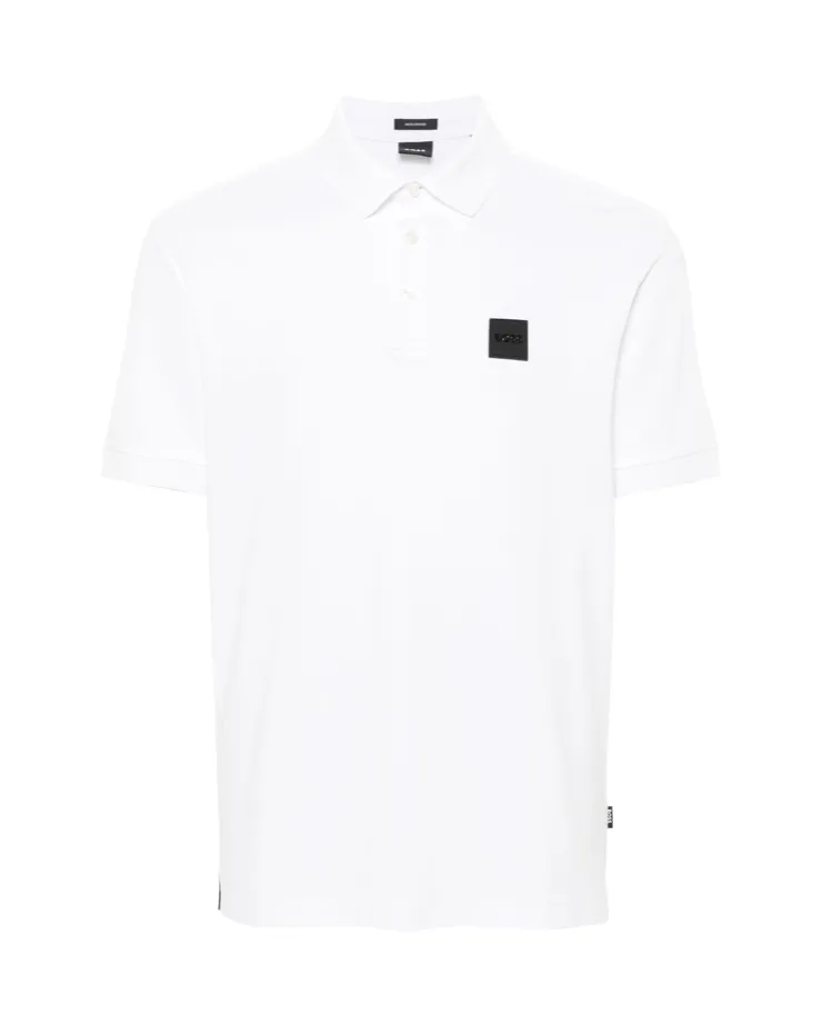 BOSS appliqué-logo polo shirt