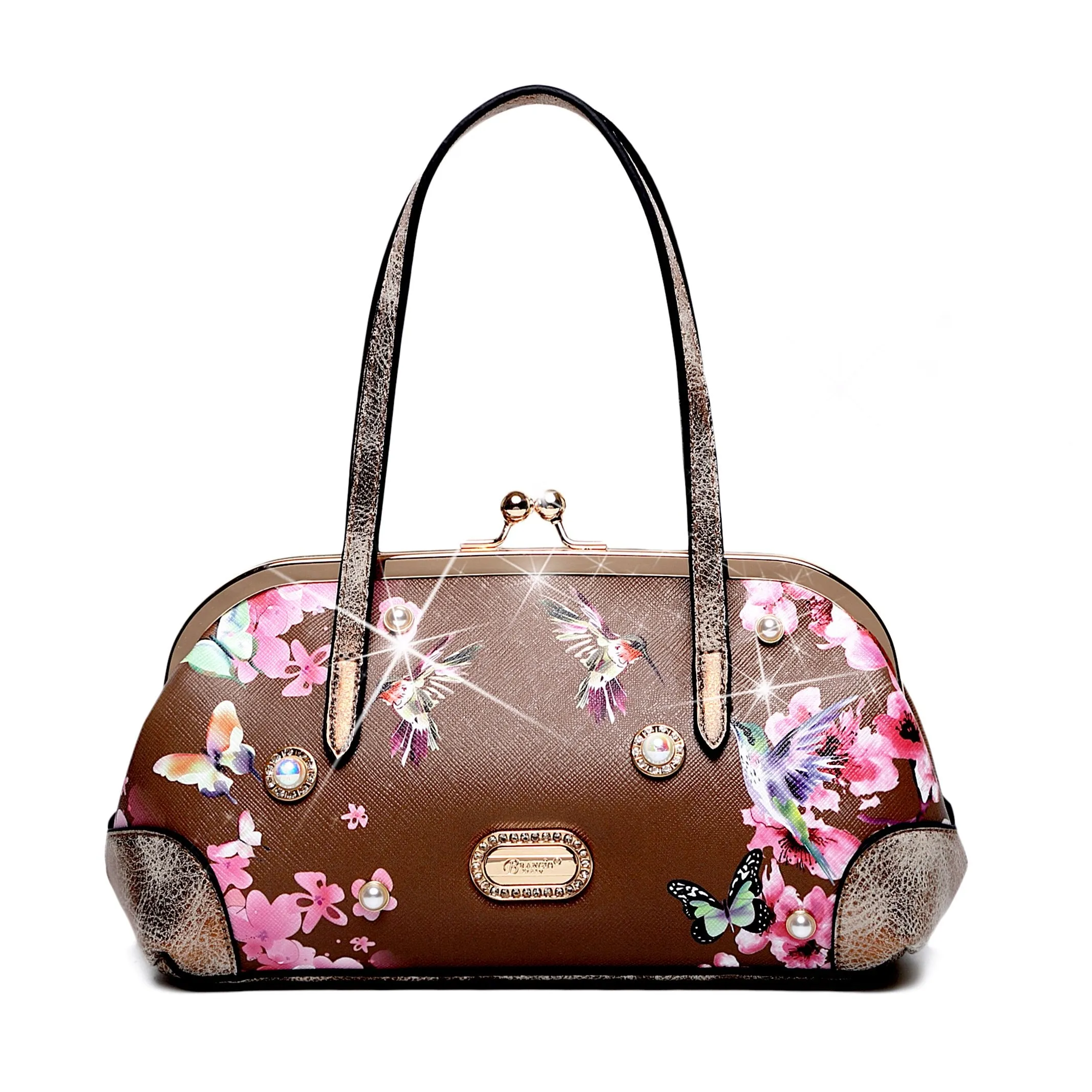 Brangio Elegance in Bloom Handbag