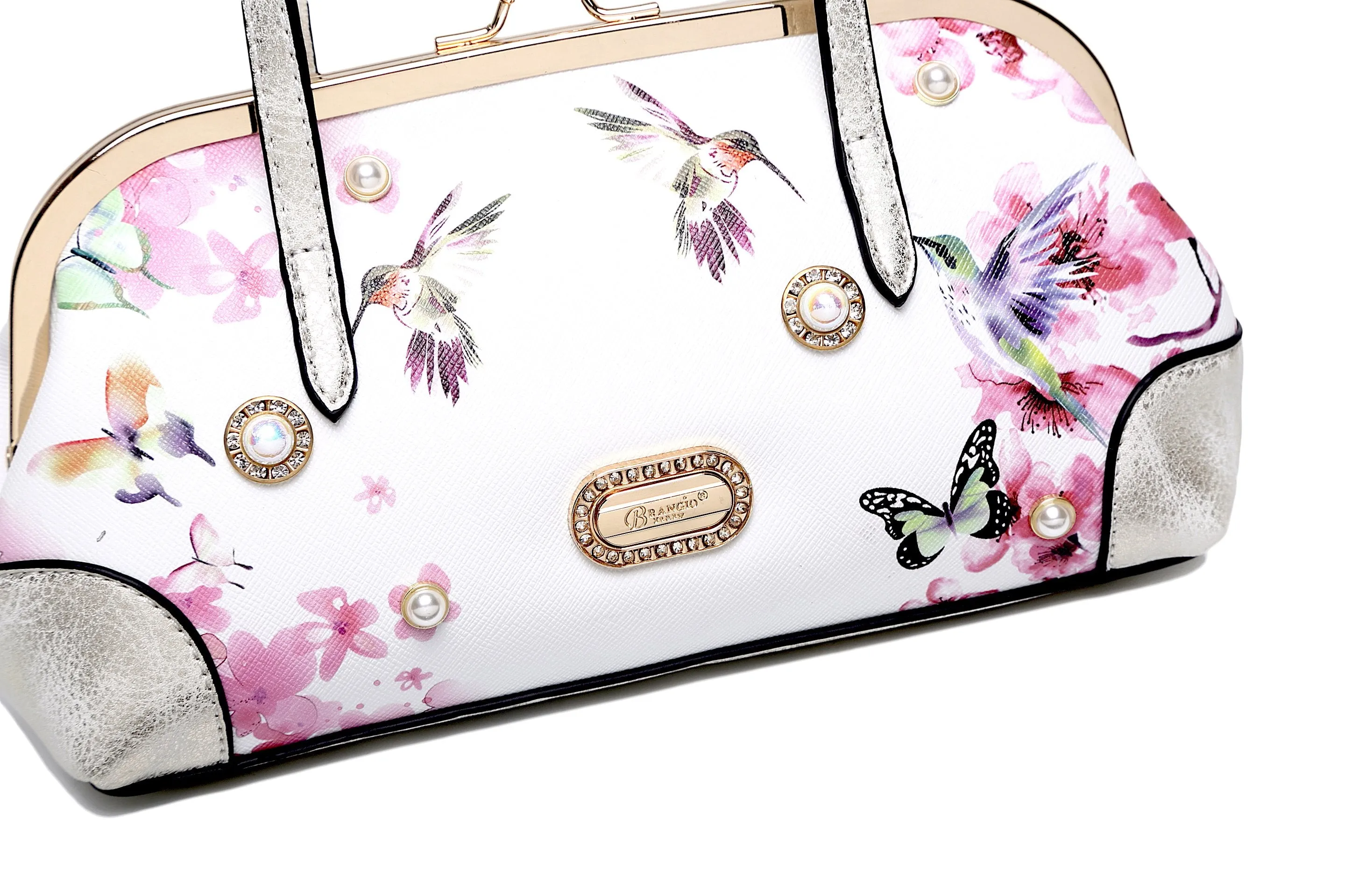 Brangio Elegance in Bloom Handbag