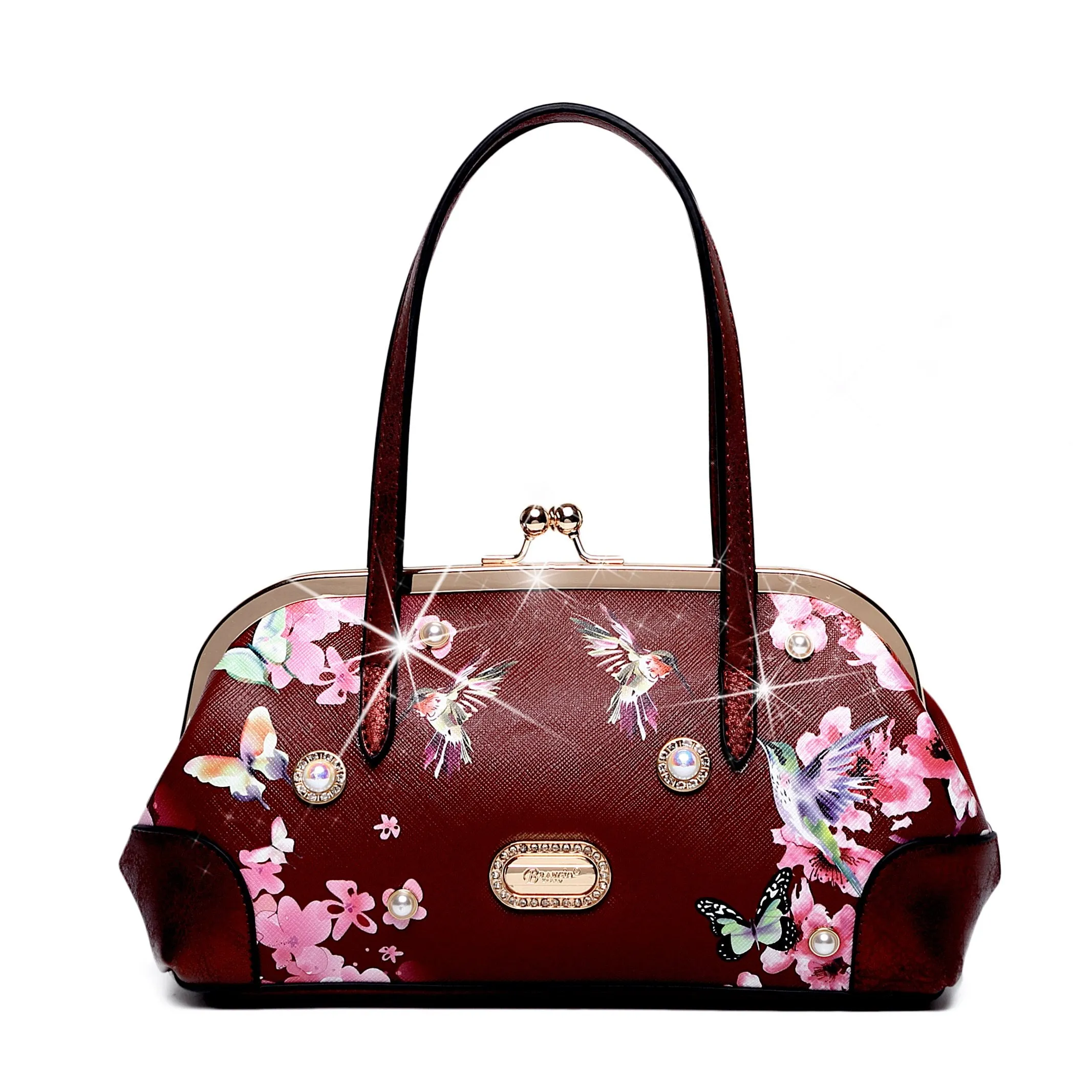 Brangio Elegance in Bloom Handbag