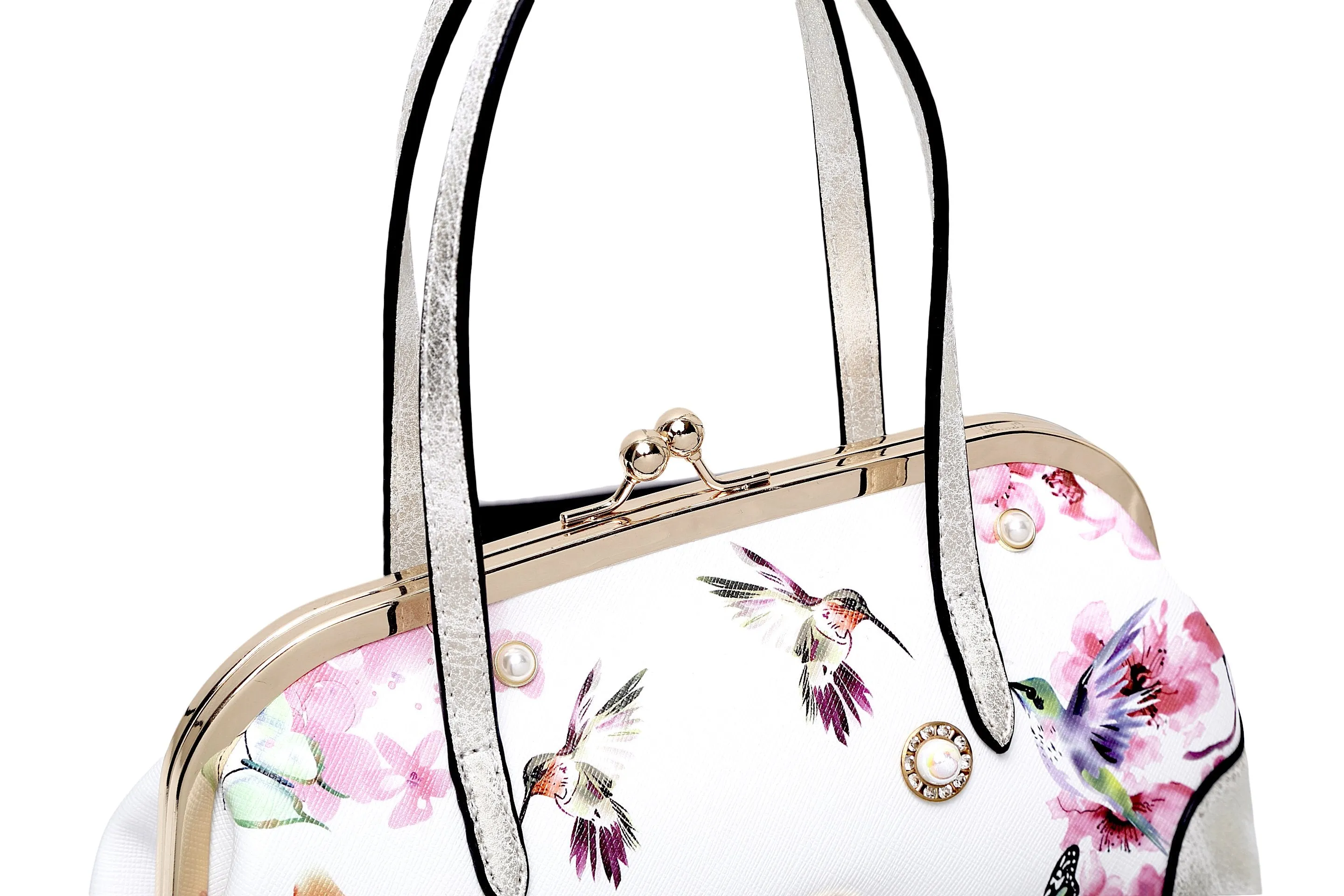 Brangio Elegance in Bloom Handbag