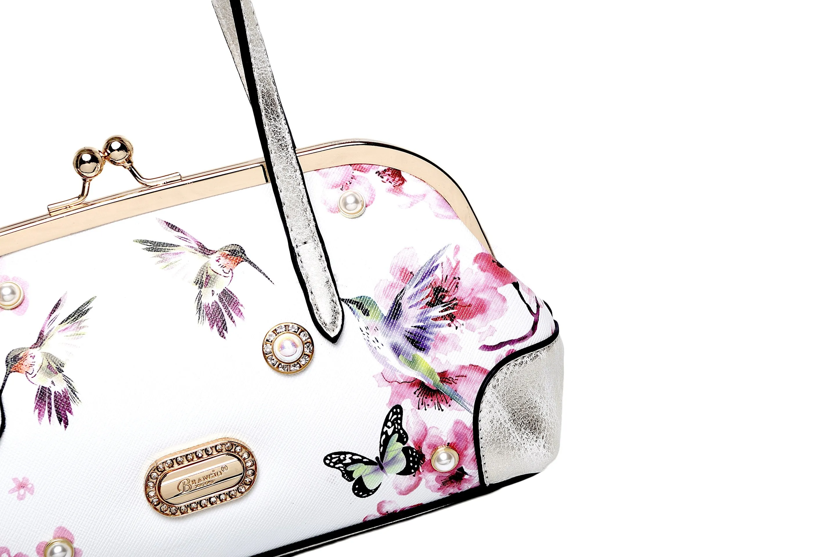 Brangio Elegance in Bloom Handbag