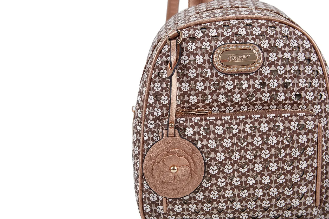 Brangio Floral Elegance Backpack