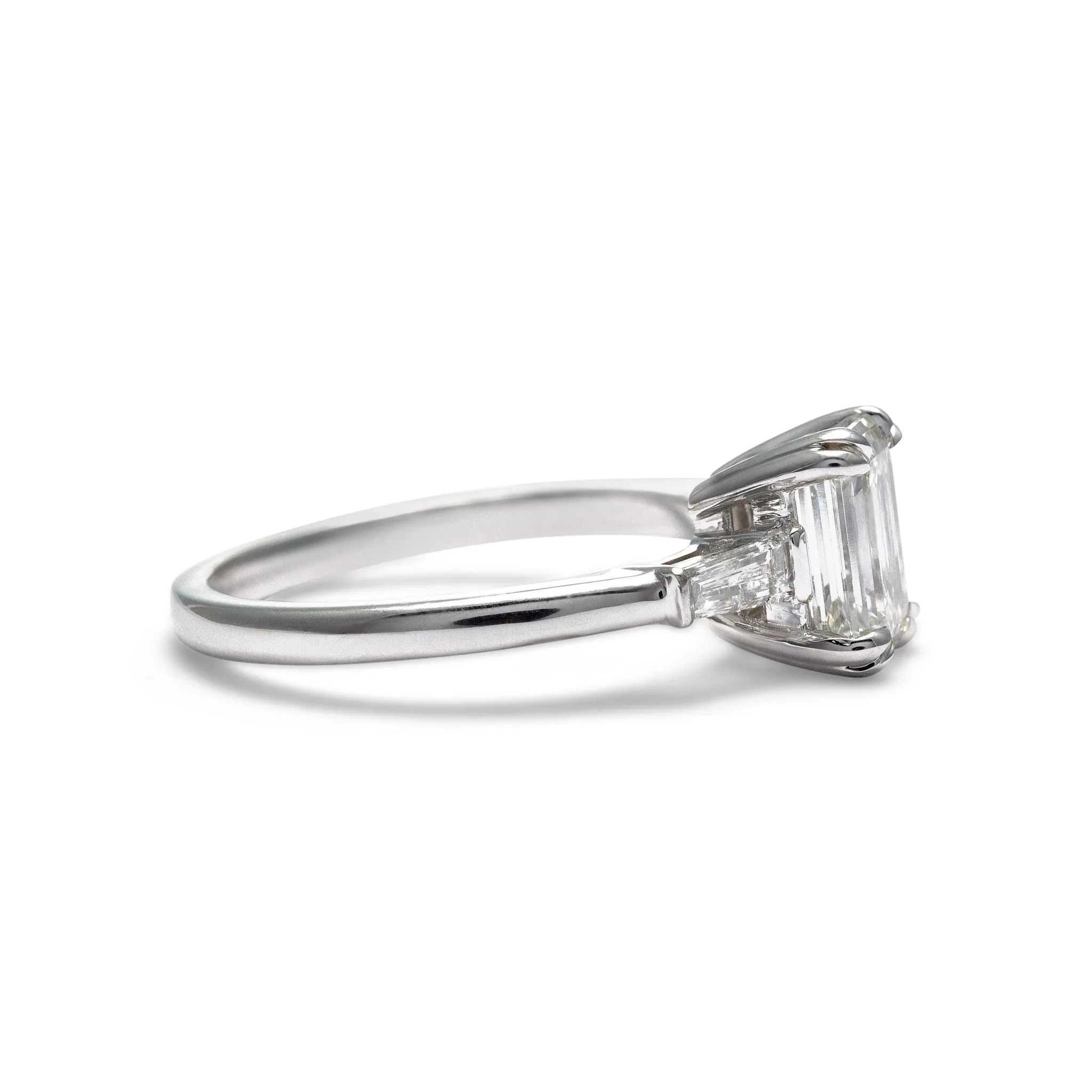 Brooklyn Emerald Cut Engagement Ring
