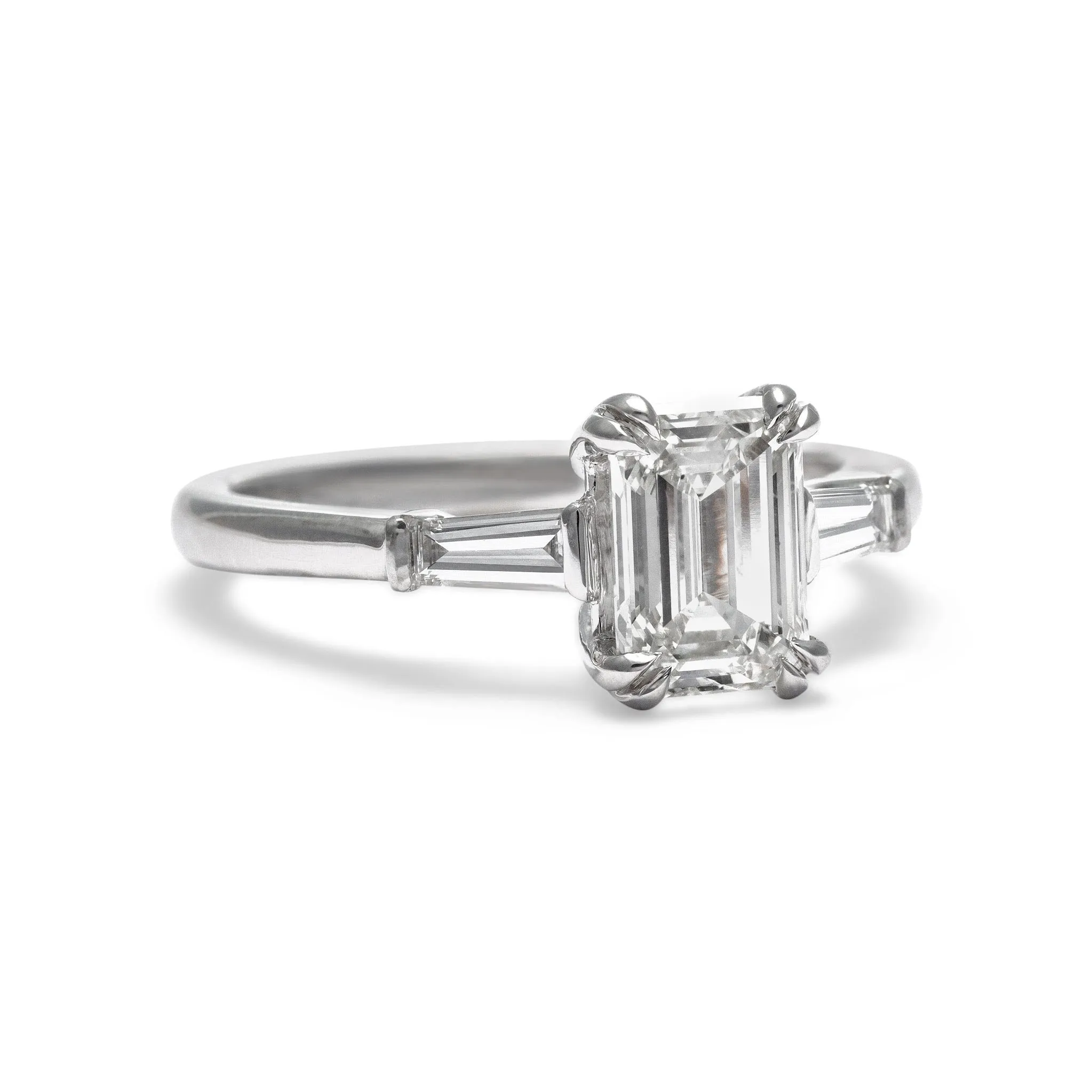 Brooklyn Emerald Cut Engagement Ring