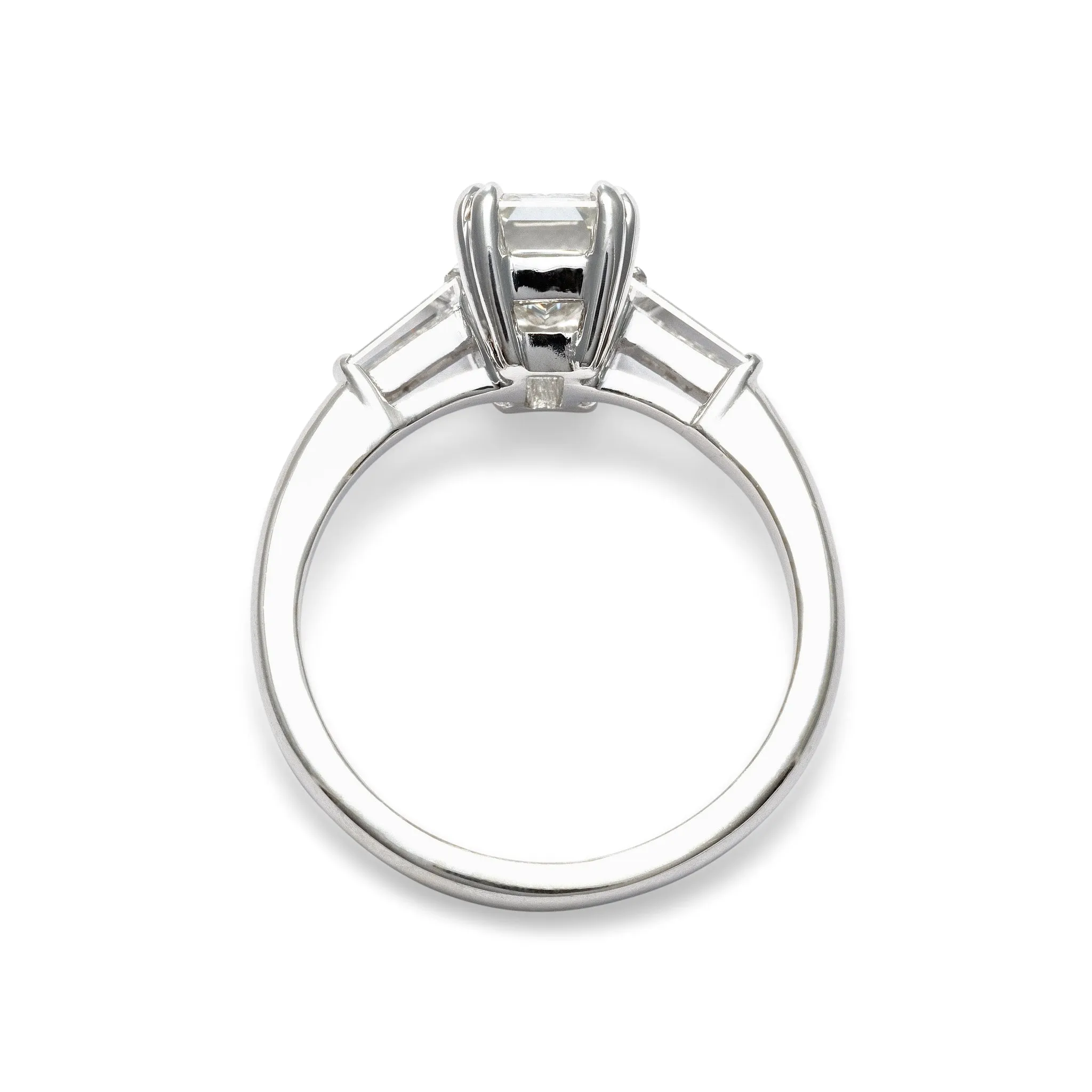 Brooklyn Emerald Cut Engagement Ring