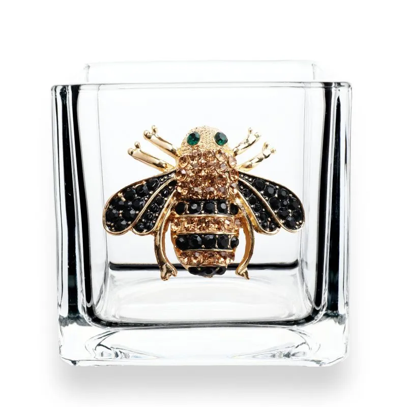 Candle Holder - (4x4) Bee
