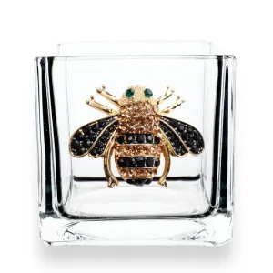 Candle Holder - (4x4) Bee