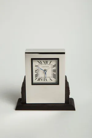 CARTIER | VINTAGE ART DECO 'PENDULETTE BASCULANTE' CLOCK
