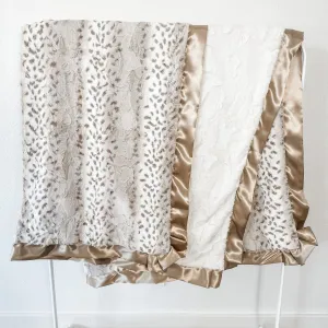 Champagne Snowcat Blanket- Adult