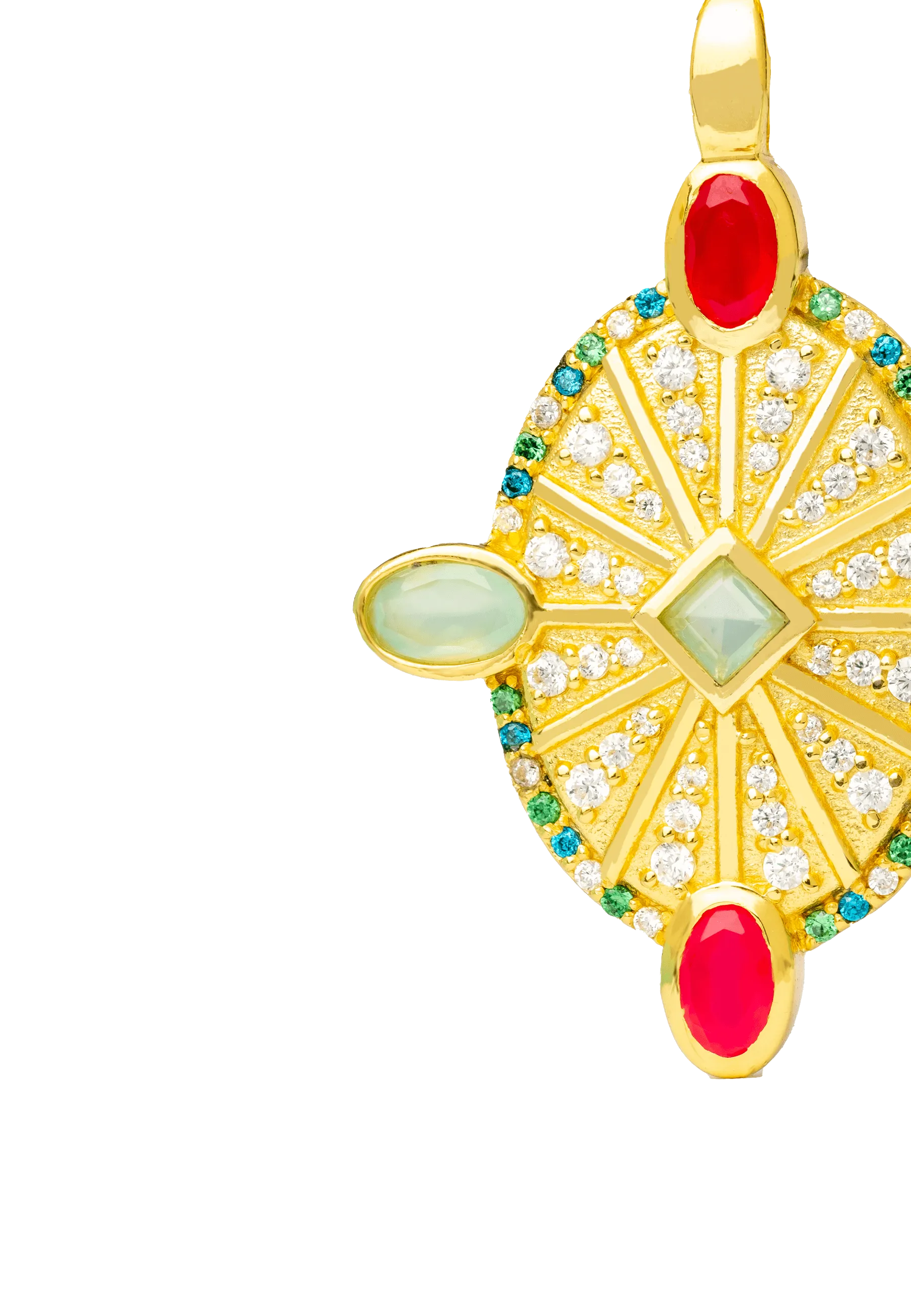 Collar Medalla Odeon Multicolor