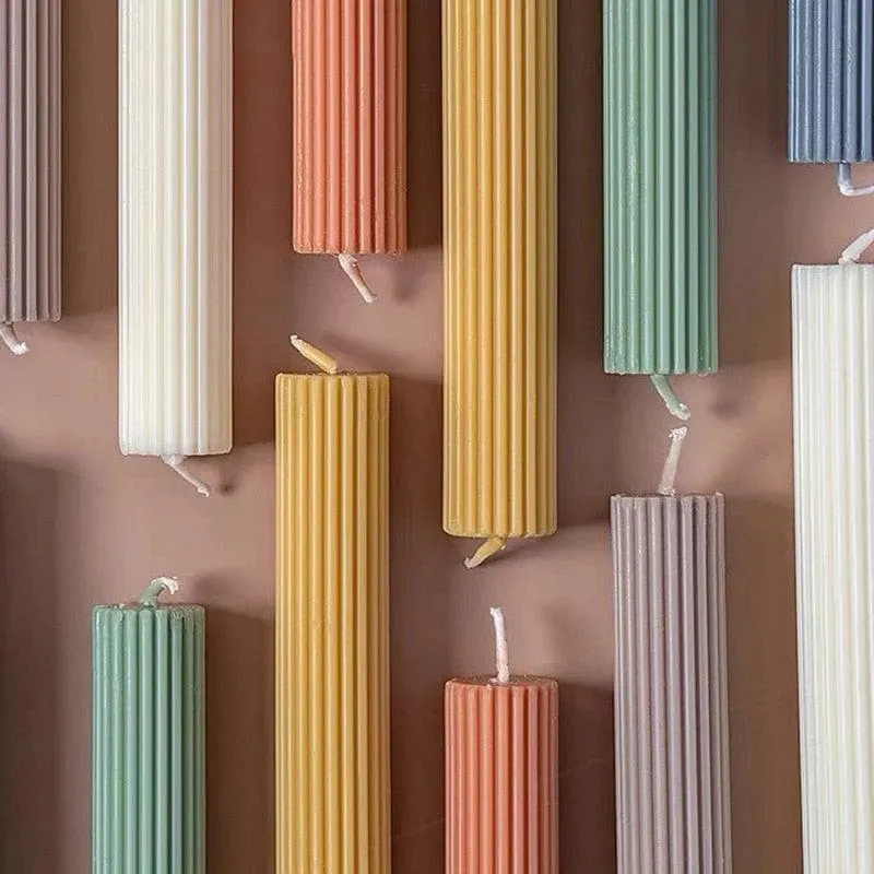 Colorful Column Soy Candle