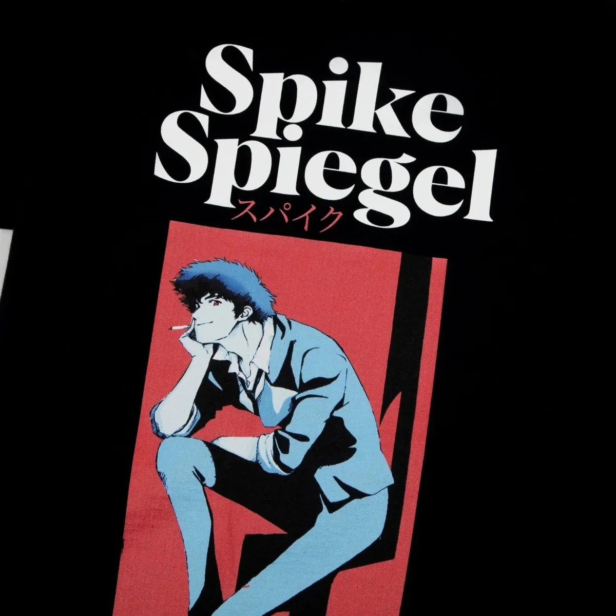 Cowboy Bebop - Spike Art Deco Black Tee
